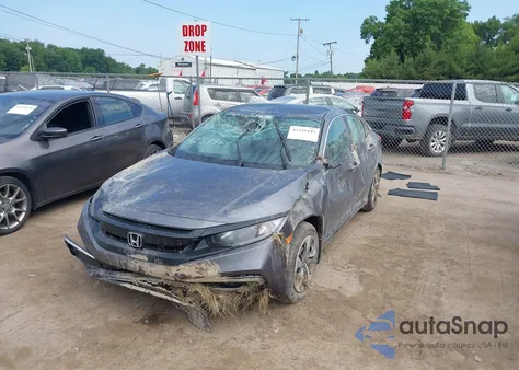 2020 Honda Civic Lx from USA, damaged, VIN 2HGFC2F66LH547459